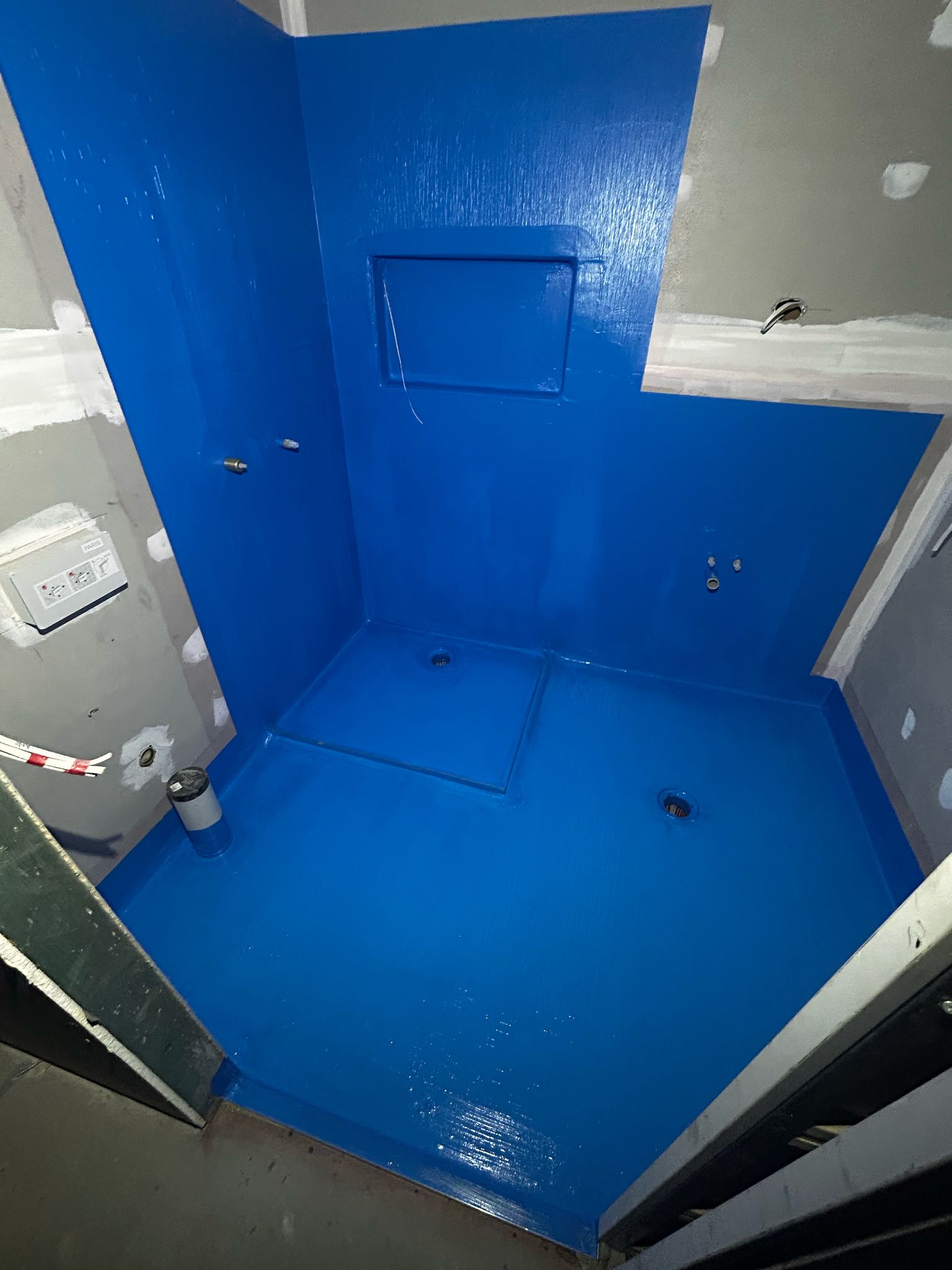 Waterproofing project site