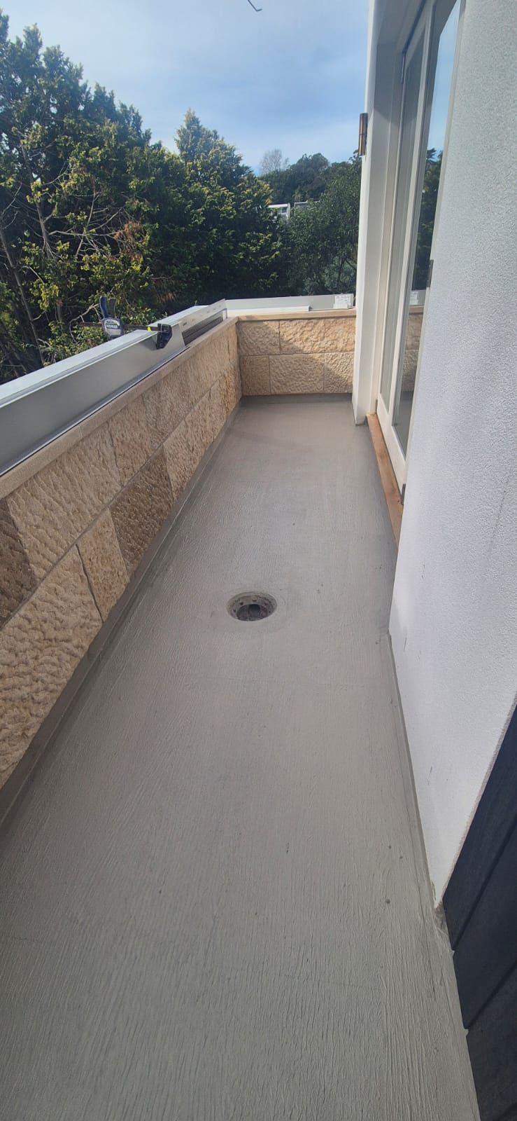 Waterproofing project site